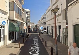 Imagen de la calle Millares donde comenzó la reyerta.