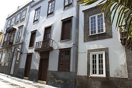 Casas de arquitectura colonial canaria que, evidentemente, no están en La Isleta.