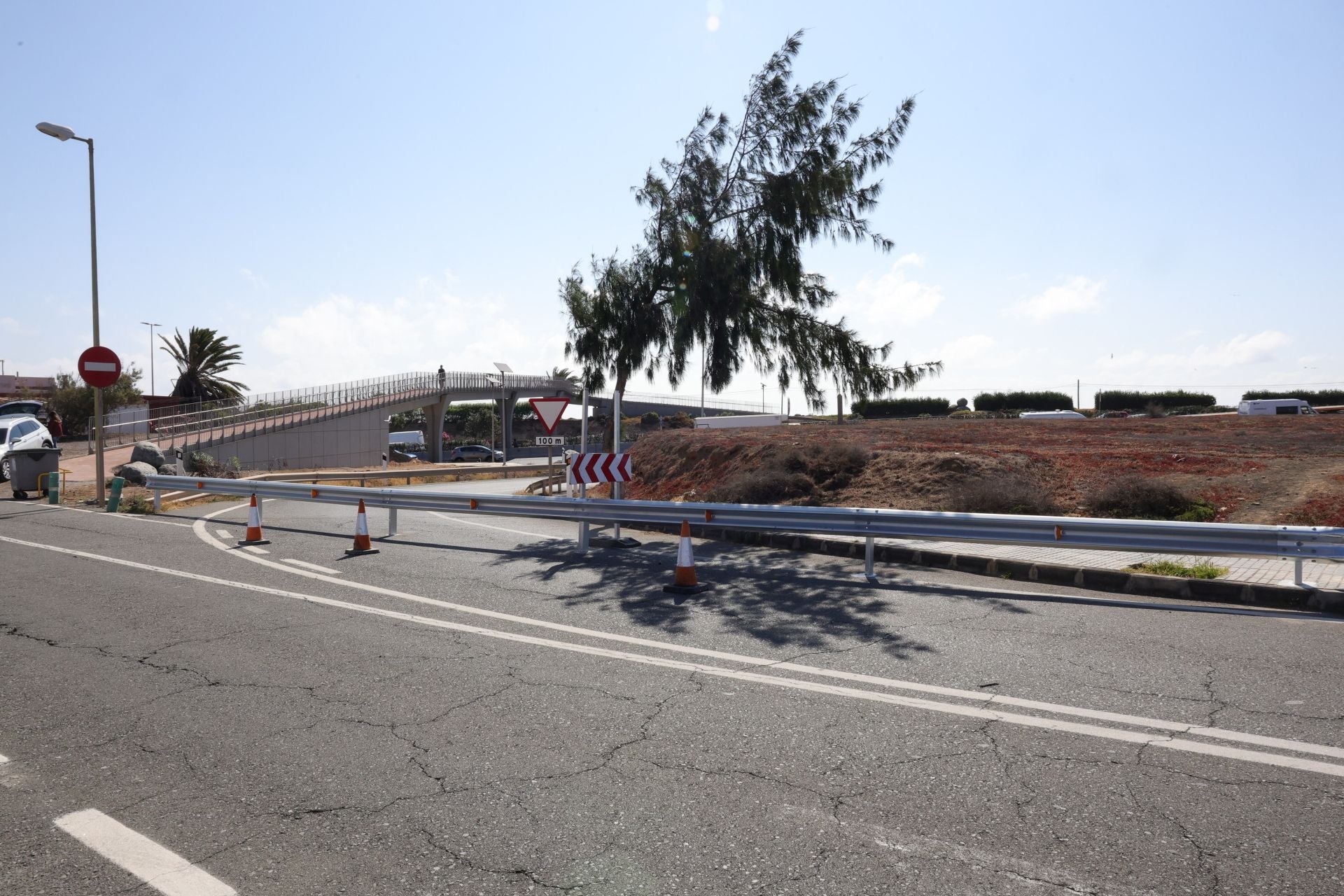 Los vecinos de La Pardilla han visto alterado su día a día desde el cierre del acceso desde la GC-1.