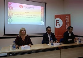 Presentación último informe de el Colegio Oficial de Economistas de Las Palmas.