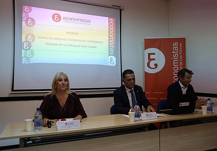 Presentación último informe de el Colegio Oficial de Economistas de Las Palmas.