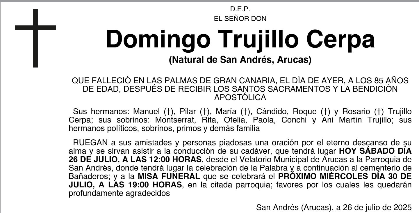 Domingo Trujillo Cerpa