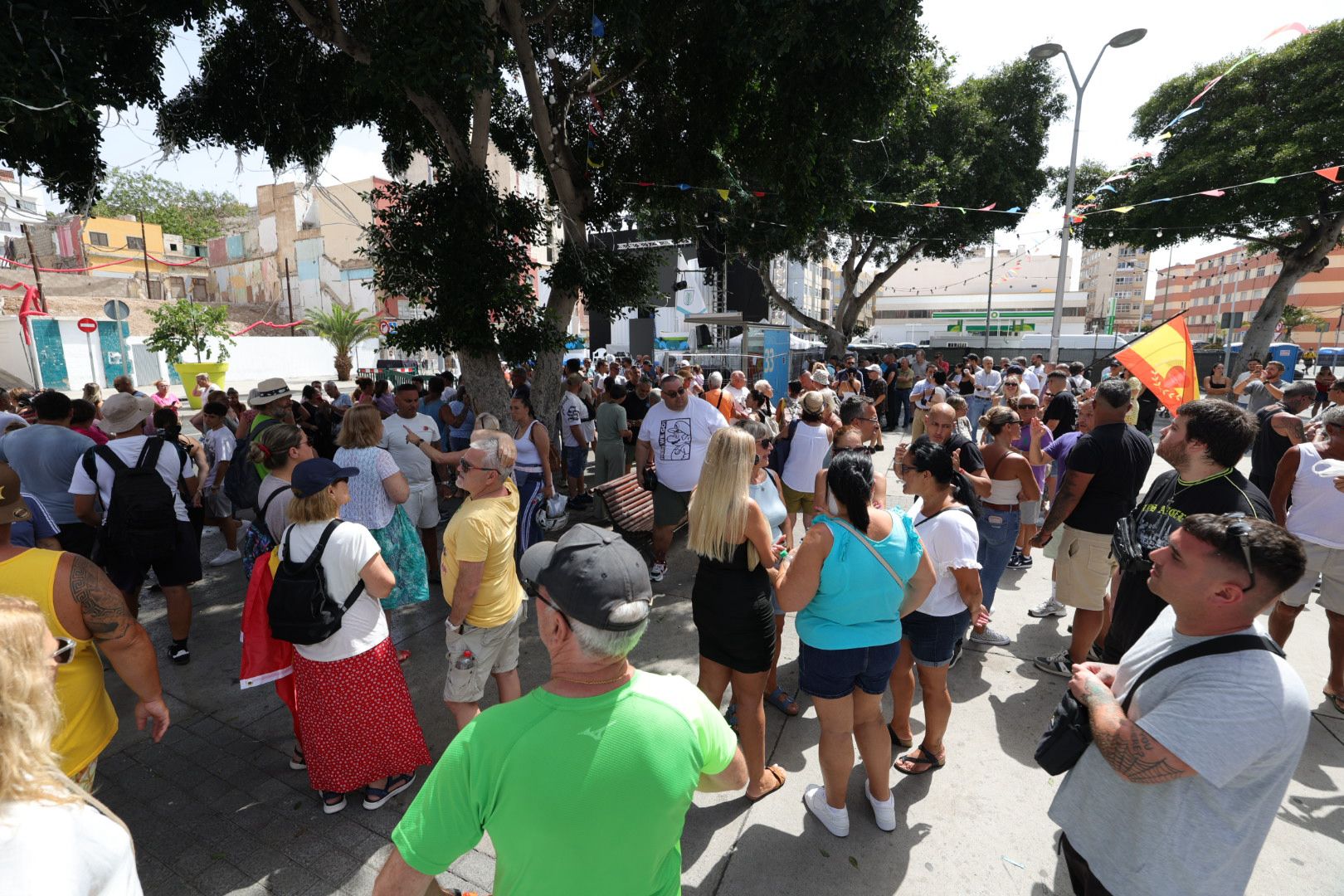 La Isleta protesta contra la inmigración