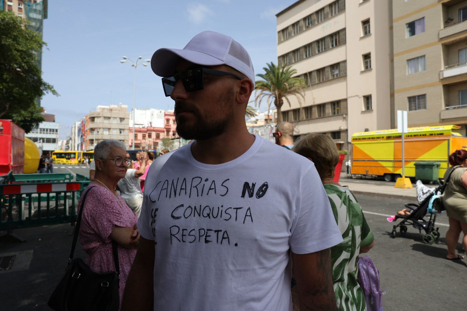 La Isleta protesta contra la inmigración