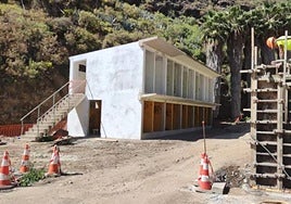 Imagen de archivo de la obra del campo de tiro de la Policía Local.