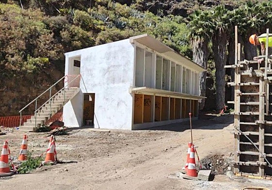 Imagen de archivo de la obra del campo de tiro de la Policía Local.