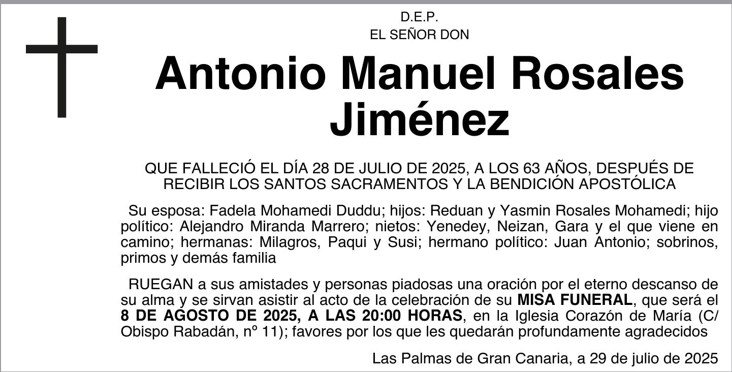 Antonio Manuel Rosales Jiménez