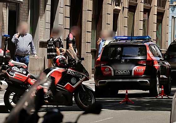 Imagen del registro de la sede de Quórum 77, en la calle Viera y Clavijo de Las Palmas de Gran Canaria, la semana pasada.