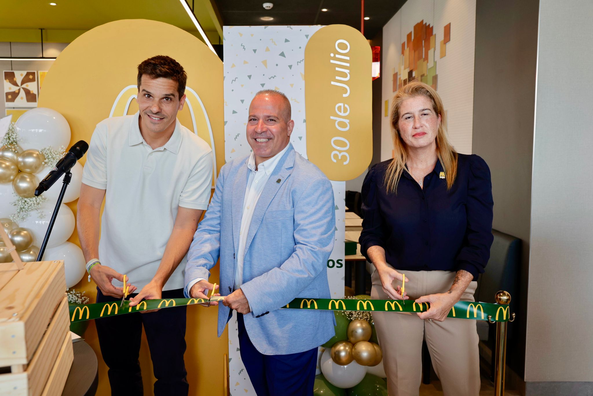 Así fue la inauguración de McDonald&#039;s en Agüimes