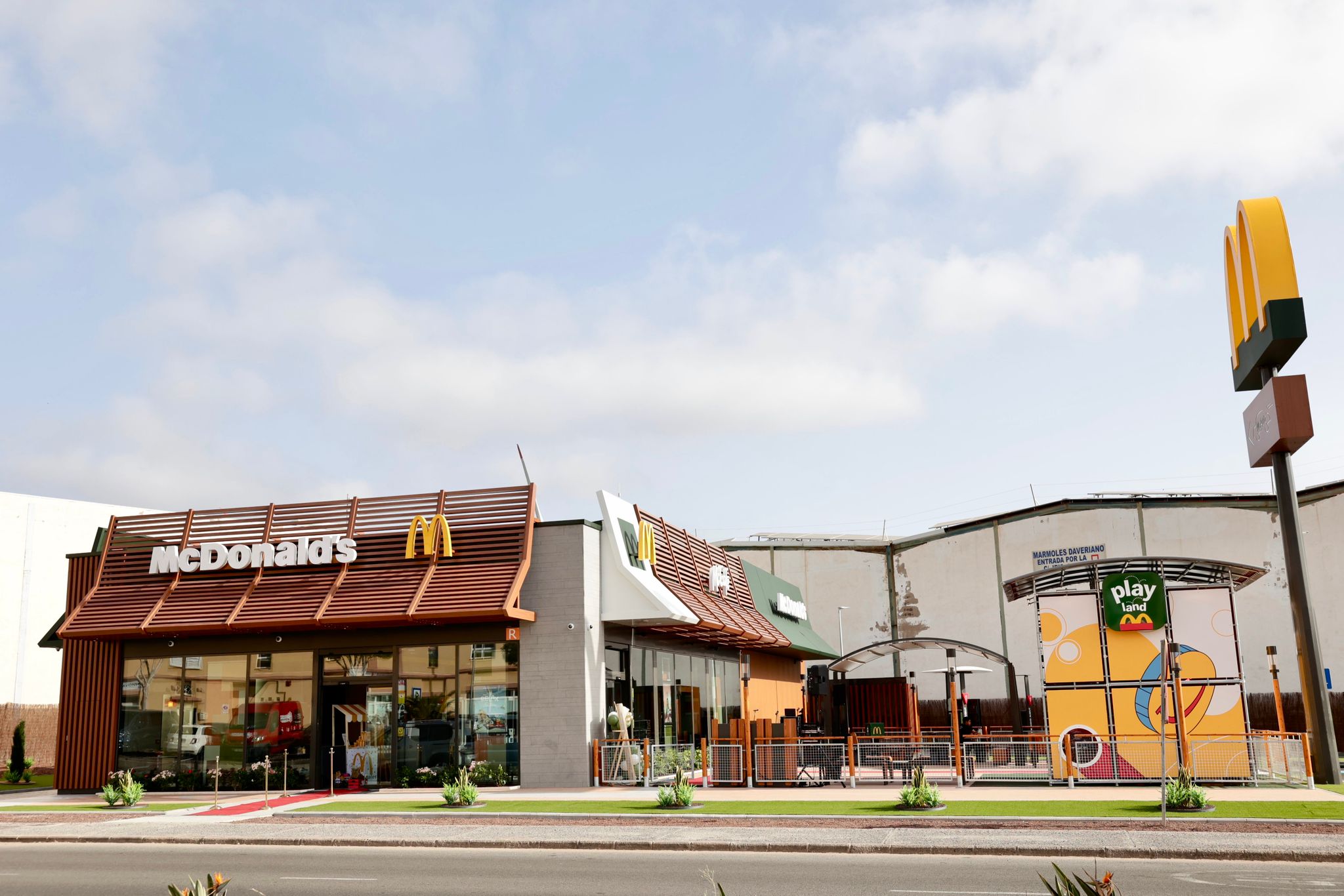 Así fue la inauguración de McDonald&#039;s en Agüimes