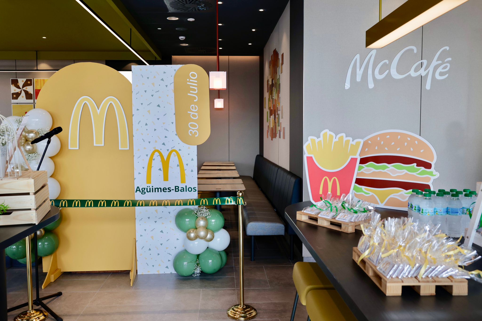 Así fue la inauguración de McDonald&#039;s en Agüimes