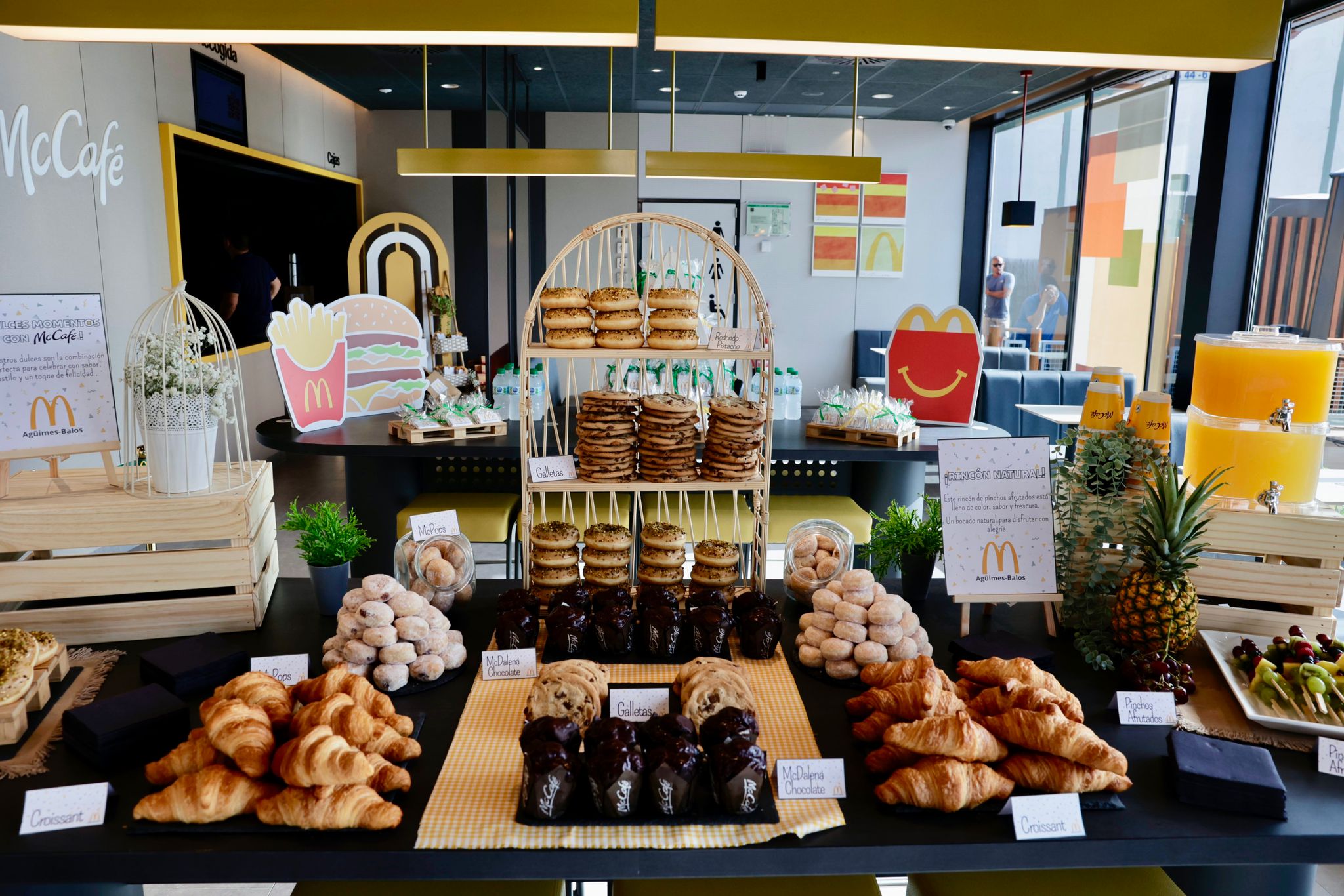 Así fue la inauguración de McDonald&#039;s en Agüimes