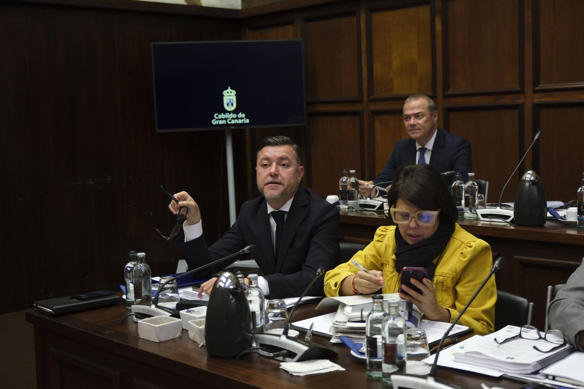 Así fue el pleno del Cabildo de Gran Canaria