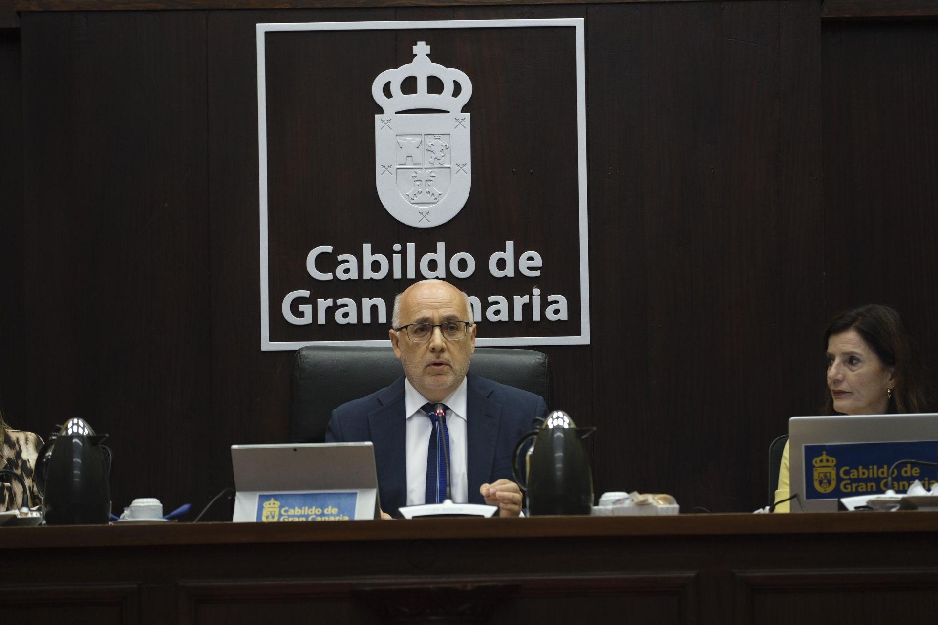 Así fue el pleno del Cabildo de Gran Canaria