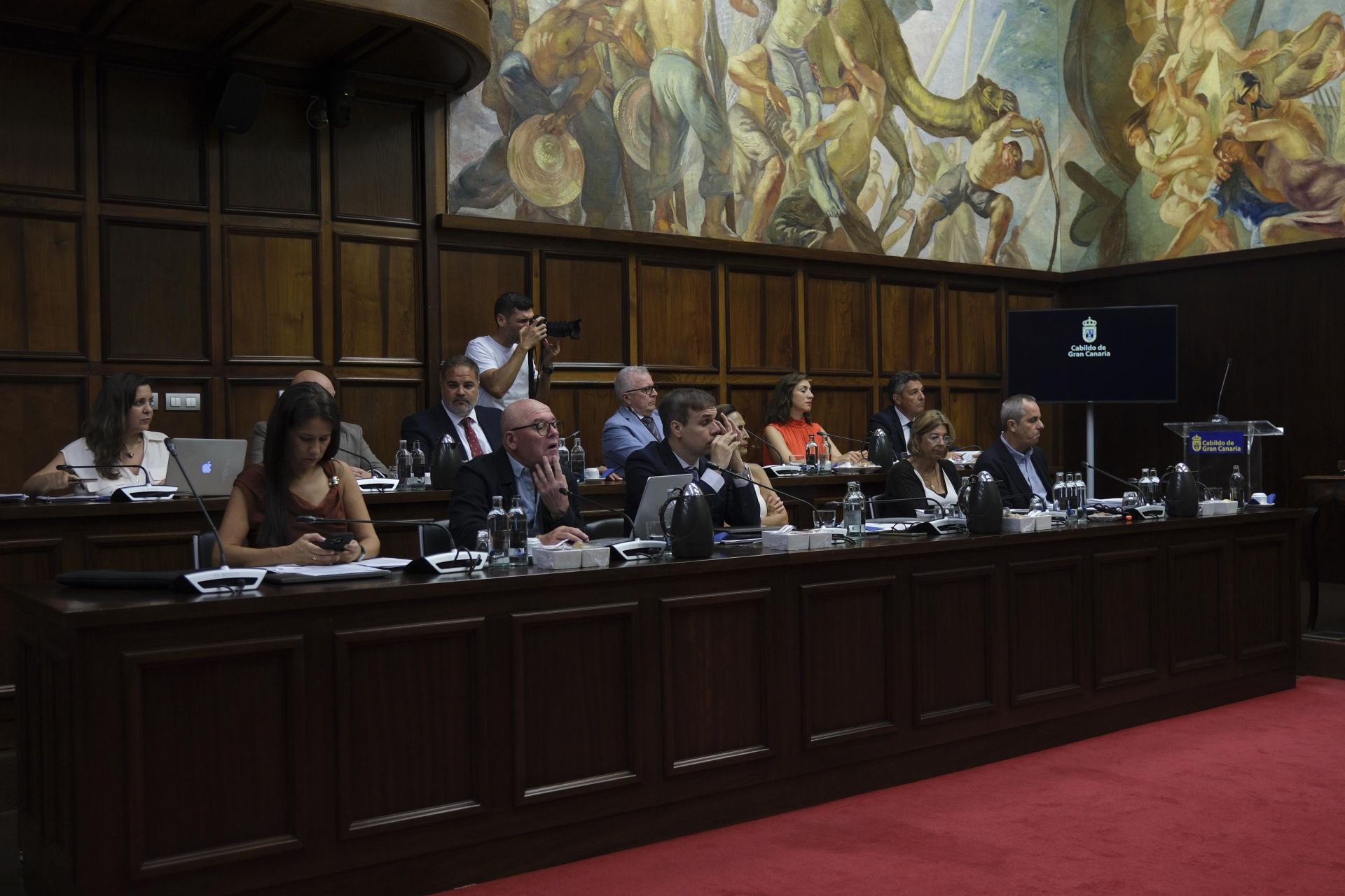 Así fue el pleno del Cabildo de Gran Canaria