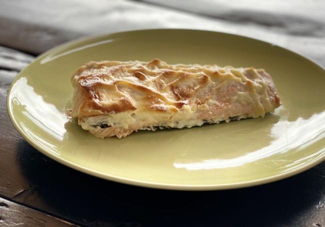 Salmón gratinado