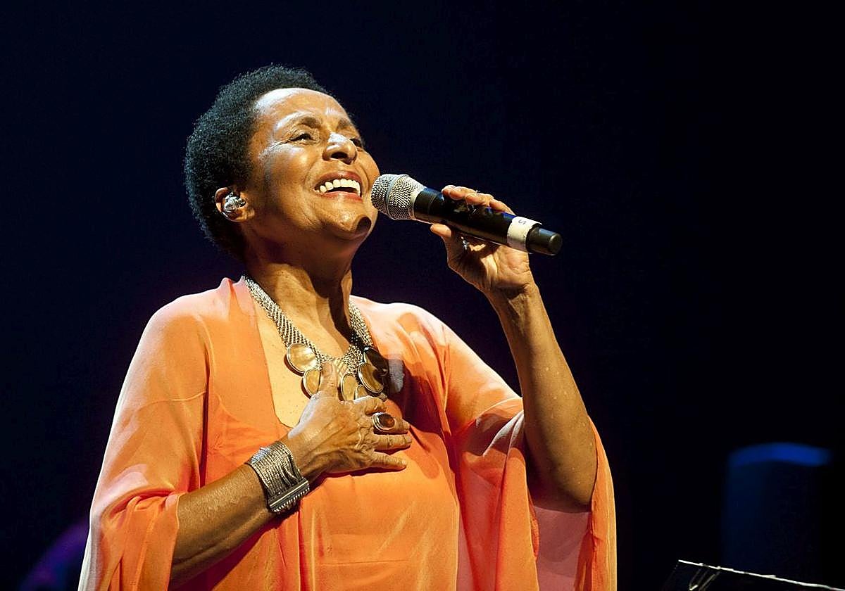 La cantante peruana Susana Baca.