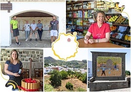 Los hermanos Aythami y Yosimar Navarro junto a Carlos Navarro, José Epifanio Pérez y Paco Rodríguez.