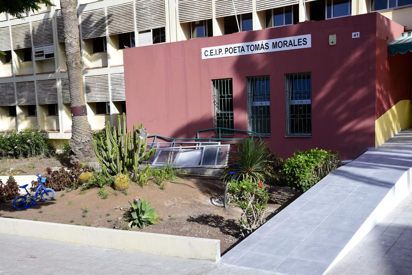 Fachada del CEIP Tomás Morales.
