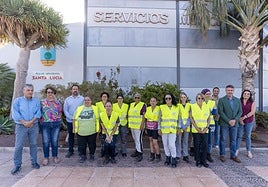 Presentación del plan de empleo 'Colores en femenino'.