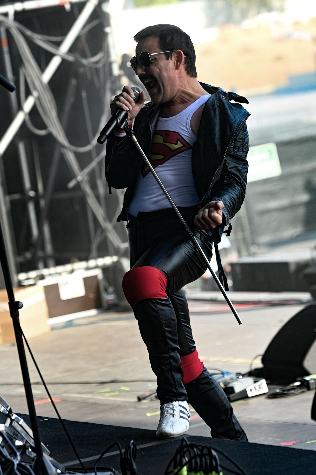 Un momento de la actuación de God Save the Queen.