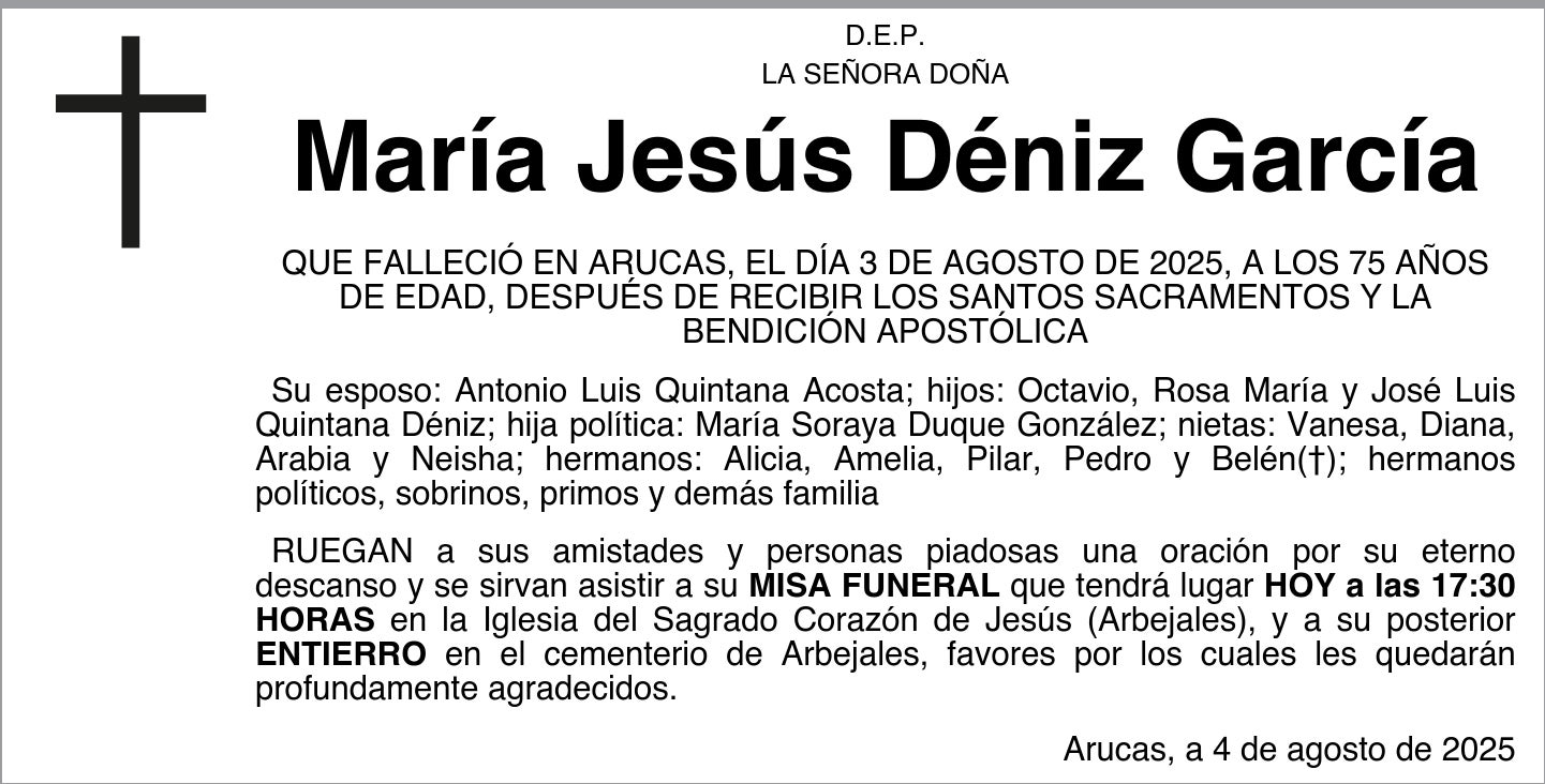 María Jesús Déniz García