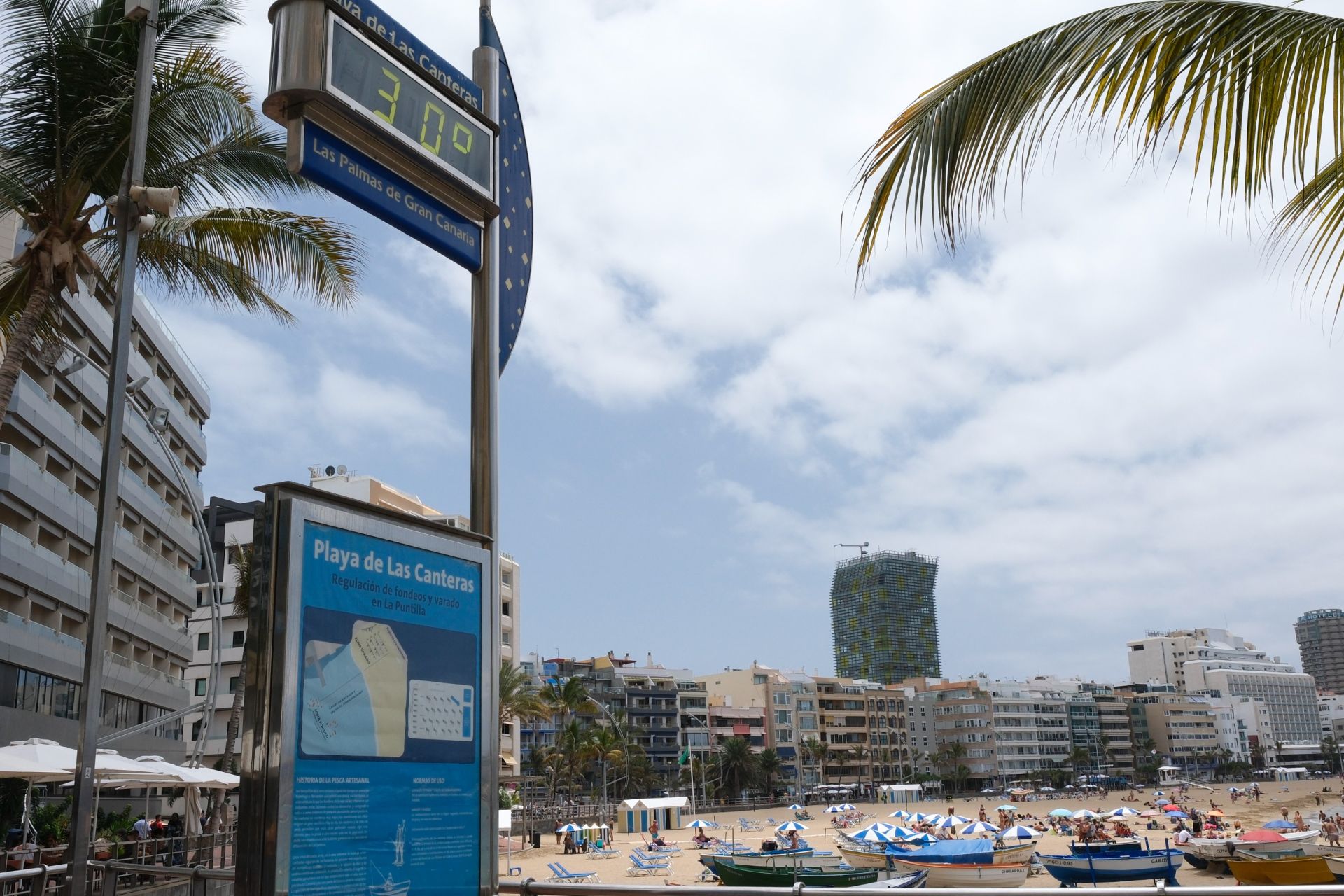 El calor comienza a notarse en Gran Canaria