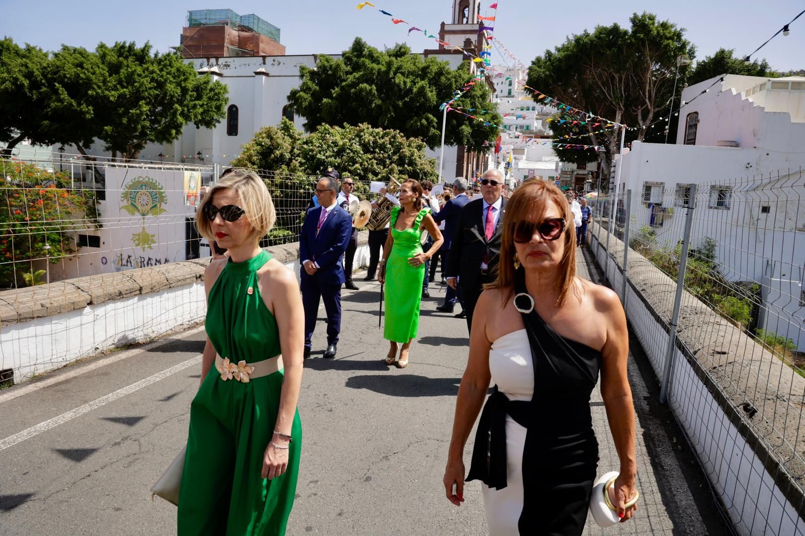 Así lució la procesión del Encuentro en Agaete