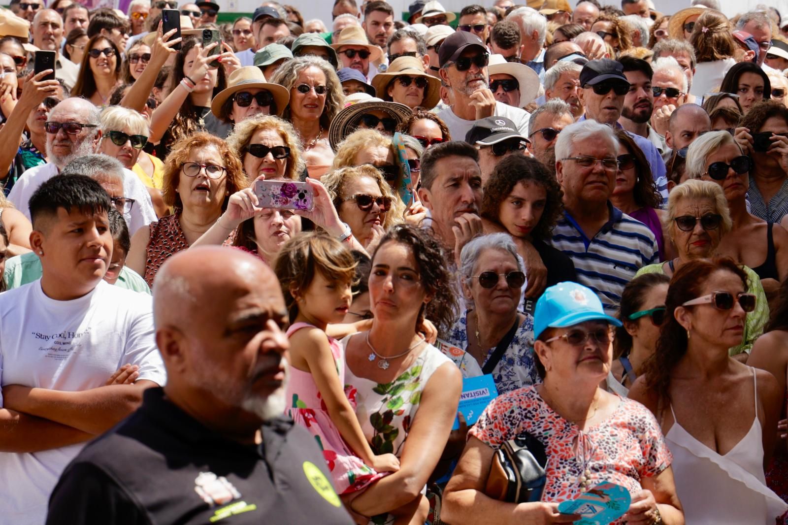 Así lució la procesión del Encuentro en Agaete