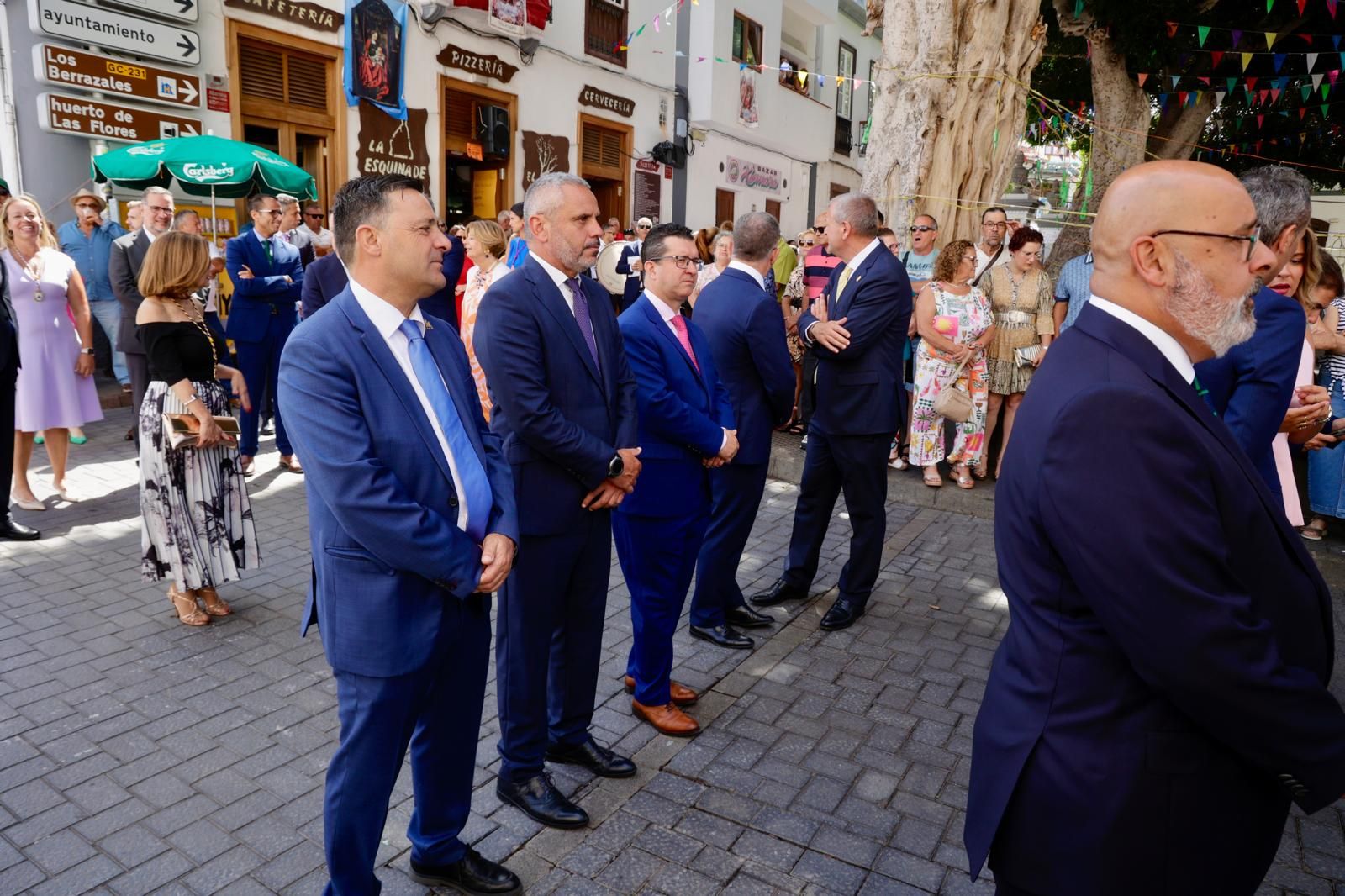 Así lució la procesión del Encuentro en Agaete