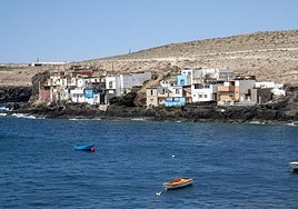Playa de Tufia, en Telde.