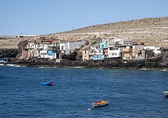 Playa de Tufia, en Telde.
