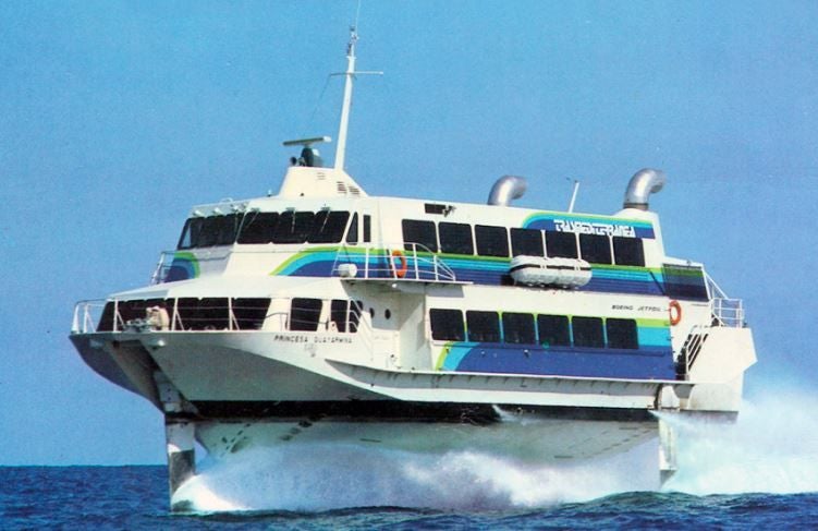 El Jet-Foil cumple 45 años