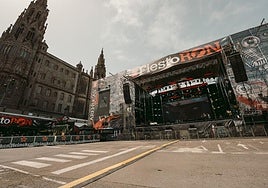 Escenario del FiestoRon 2025.