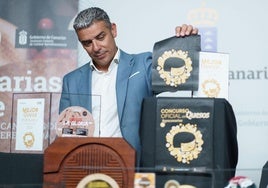 El consejero de Agricultura, Ganadería, Pesca y Soberanía Alimentaria del Gobierno de Canarias, Narvay Quintero.