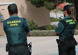 Imagen de archivo de Guardias Civiles.