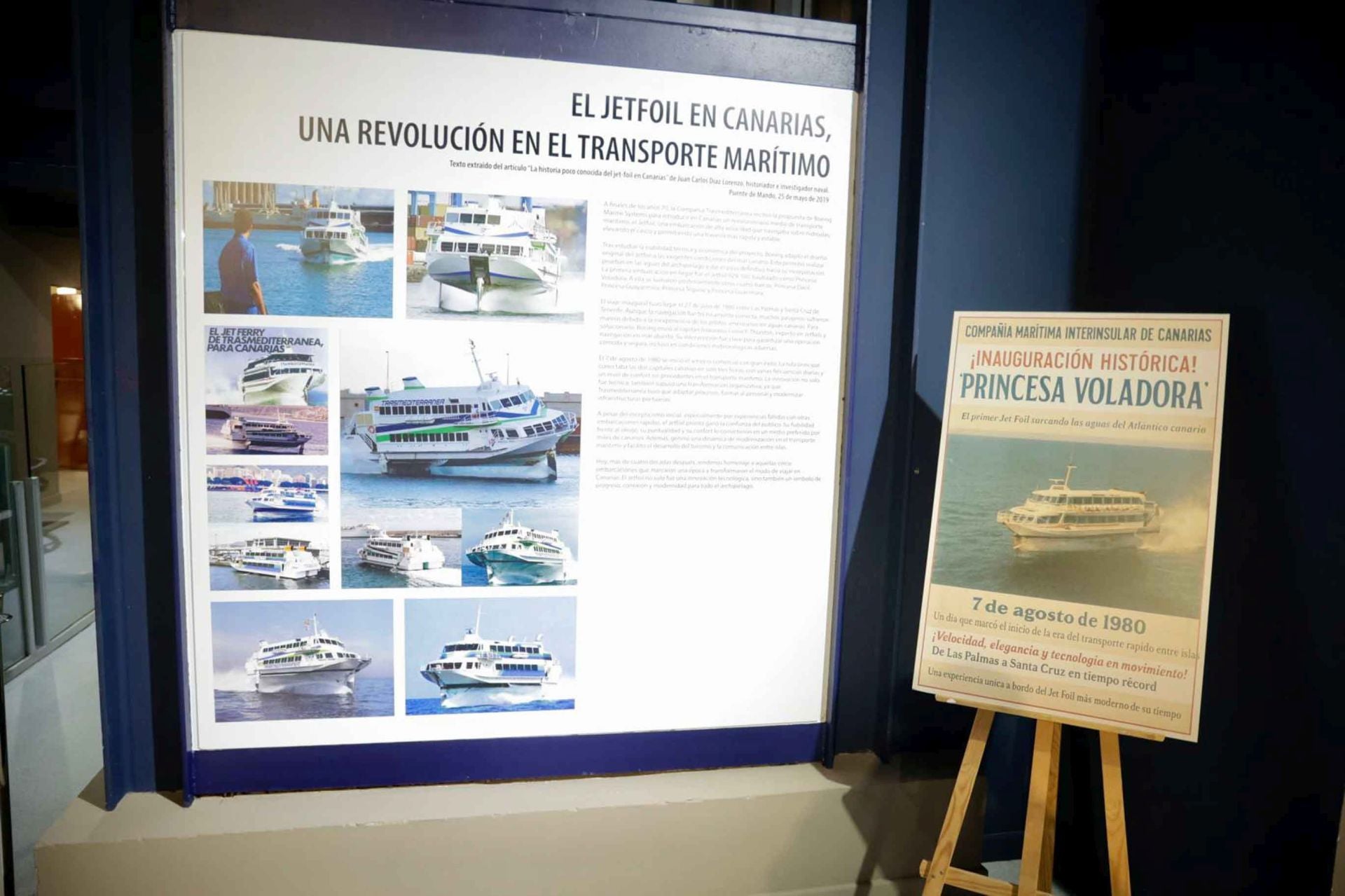 El aniversario del Jetfoil en imágenes