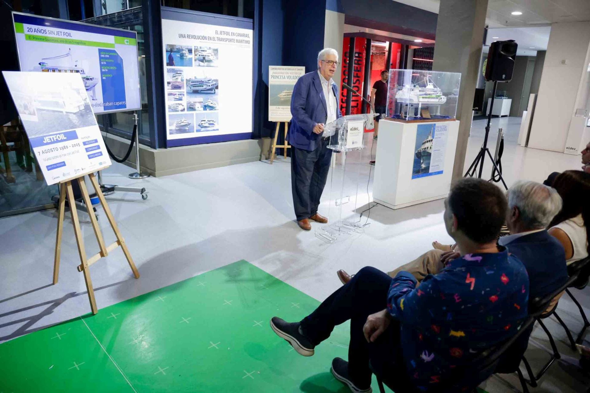 El aniversario del Jetfoil en imágenes