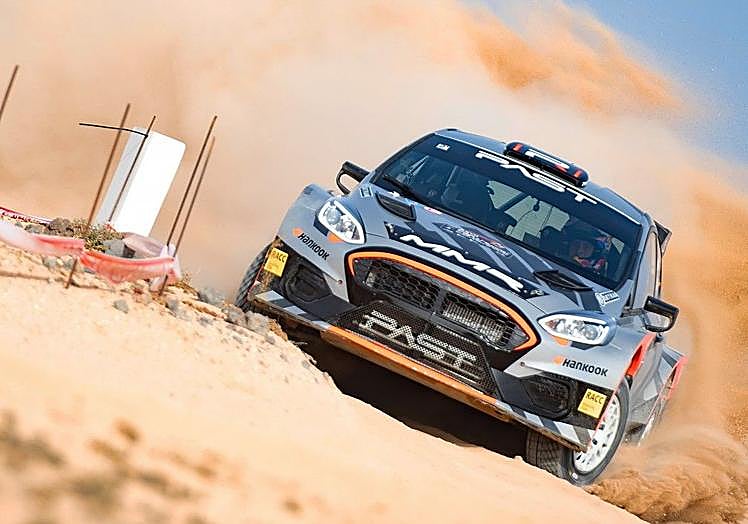 Gil Membrado luchó hasta el final de la prueba por el triunfo.