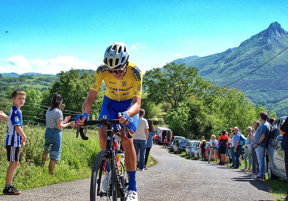 Daniel Lado brilló en la prueba vasca.