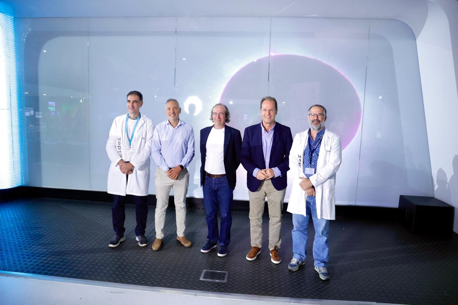 Así fue la presentación del trío ibérico de eclipses