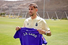 Imagen del nuevo portero de la UD.