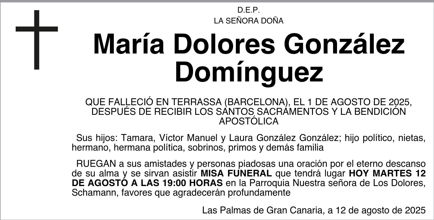 María Dolores González Domínguez