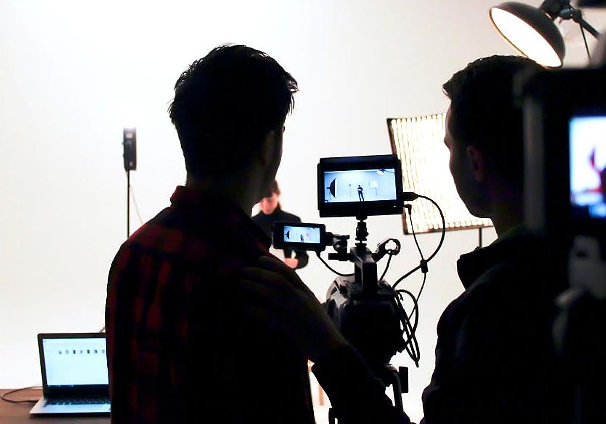 Imagen de un rodaje.