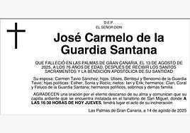 José Carmelo de la Guardia Santana