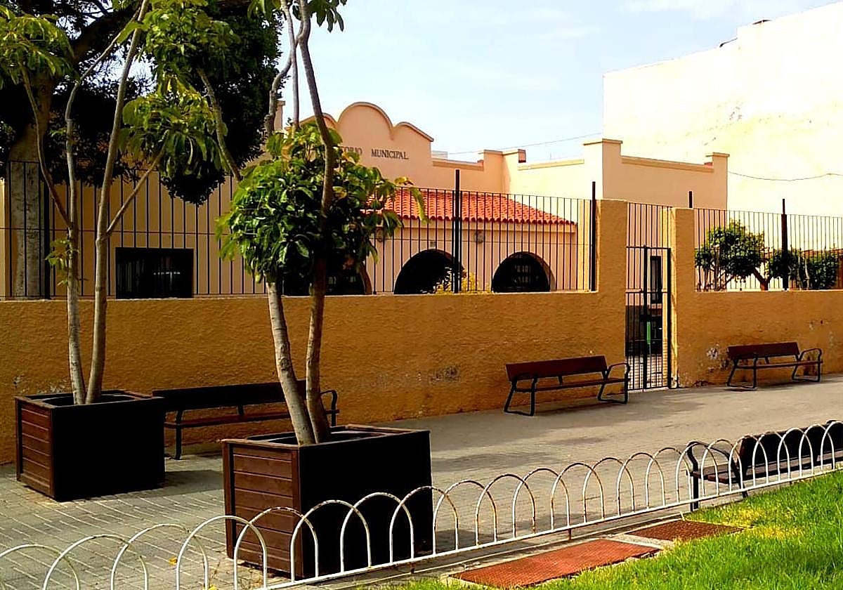 Velatorio actual, que será demolido para construir un nuevo edificio.