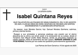 Isabel Quintana Reyes