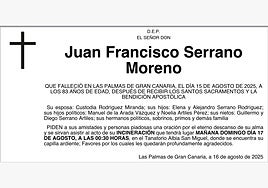 Juan Francisco Serrano Moreno