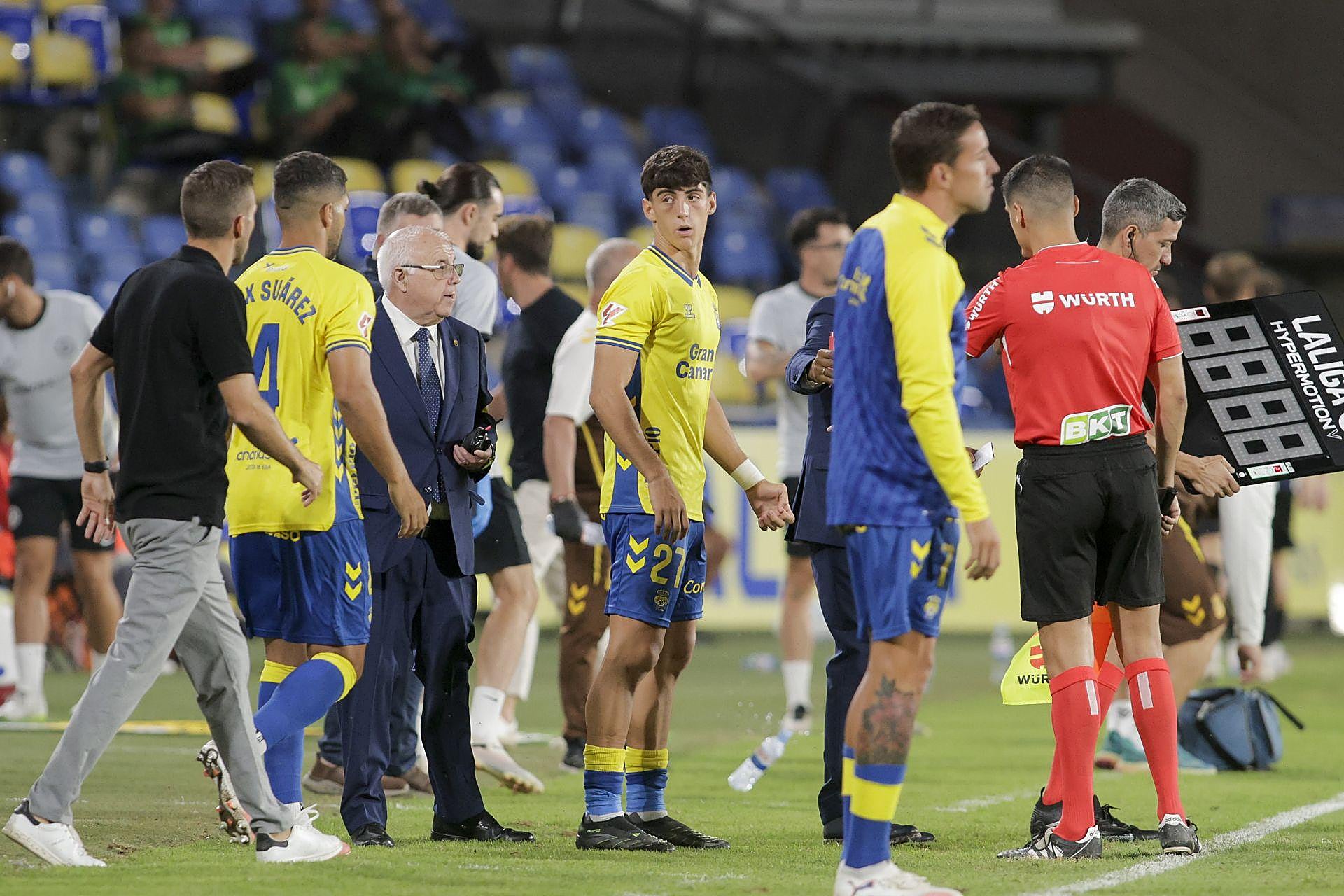 UD Las Palmas - FC Andorra, en imágenes