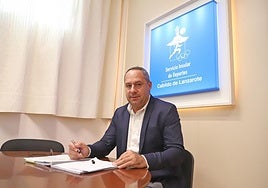 Juan Monzón, consejero de Deportes.